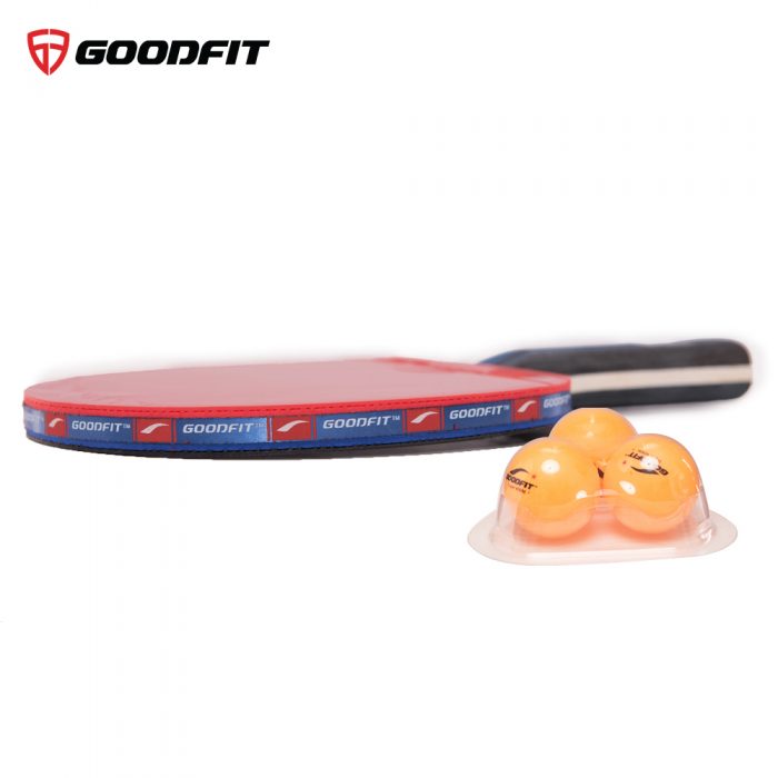 Bộ 2 vợt bóng bàn tặng kèm 3 bóng GoodFit GF001TS