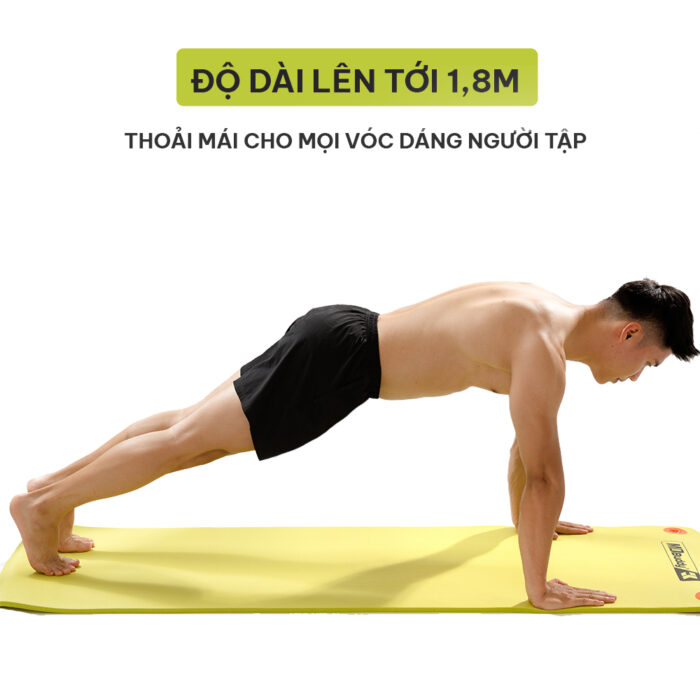 Thảm tập Yoga chất liệu NBR cao cấp MDBuddy MD9004