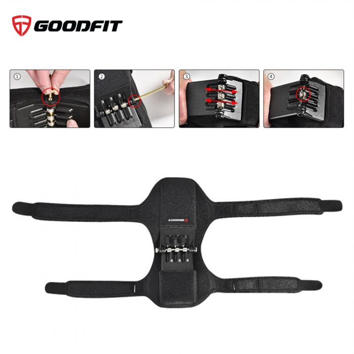 Khung nâng đầu gối, trợ lực đầu gối PowerKnee chính hãng GoodFit GF519K (chiếc)