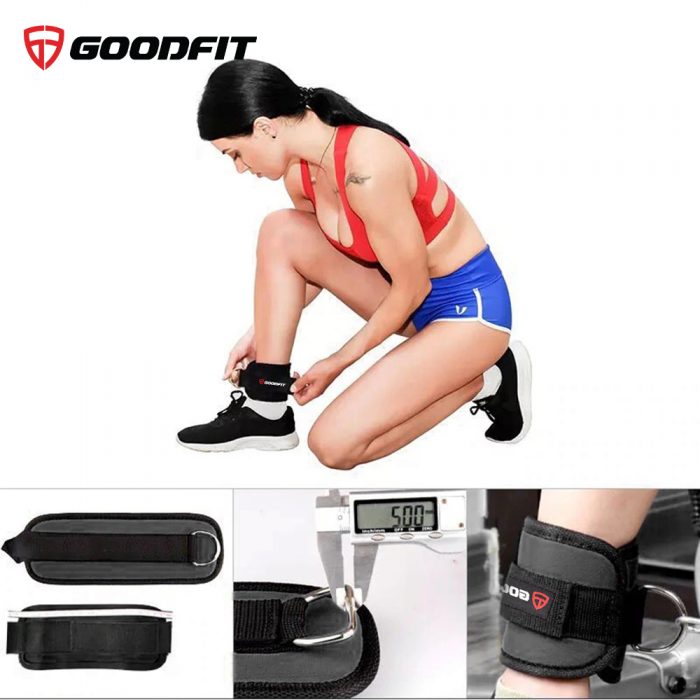 Băng bảo vệ cổ chân có móc sắt GoodFit GF615A