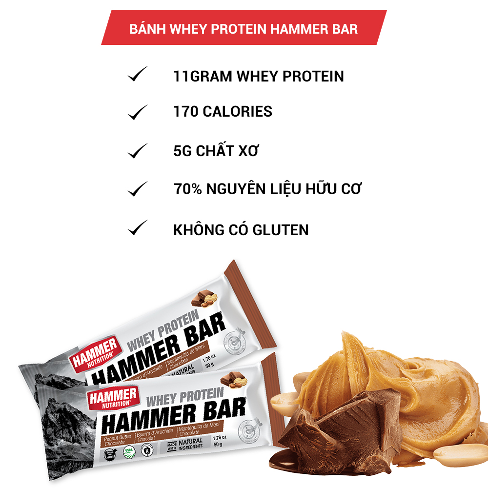 Whey Protein Hammer Bar