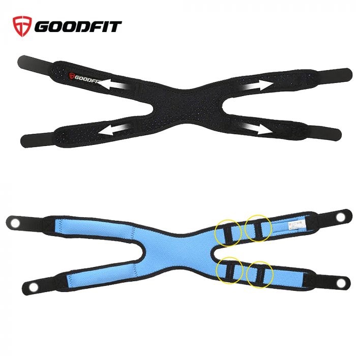 Đai bảo vệ gối kép co giãn 4 chiều, thoáng khí GoodFit GF521K