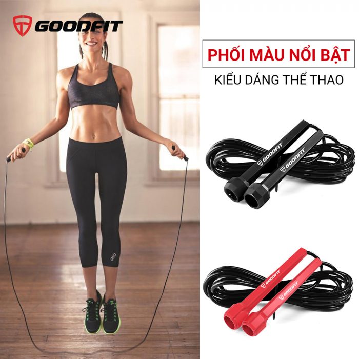 Dây nhảy thể dục, dây nhảy giảm cân chính hãng GoodFit GF902JR