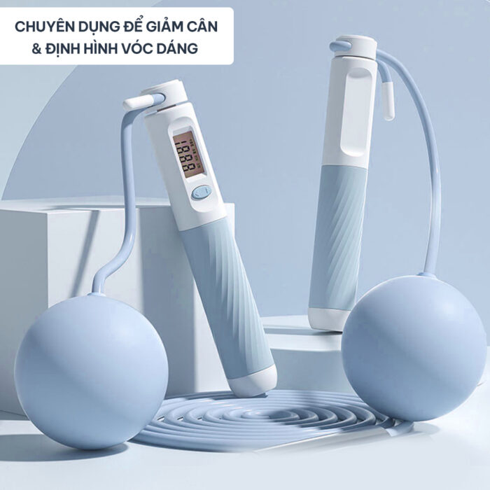 Dây nhảy không dây đếm số tự động GoodFit GF903JR