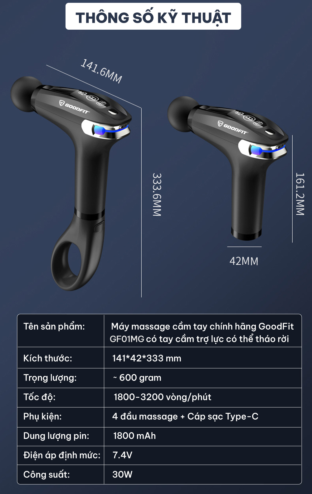 May massage GoodFit MG005 12