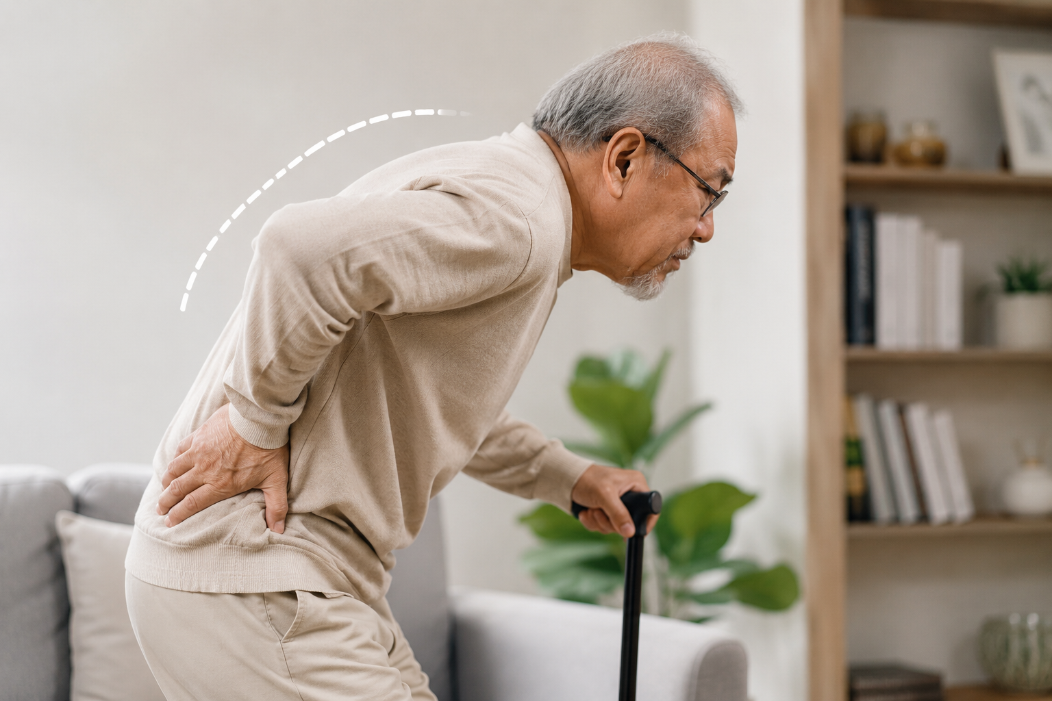 Gù lưng ở người lớn tuổi
